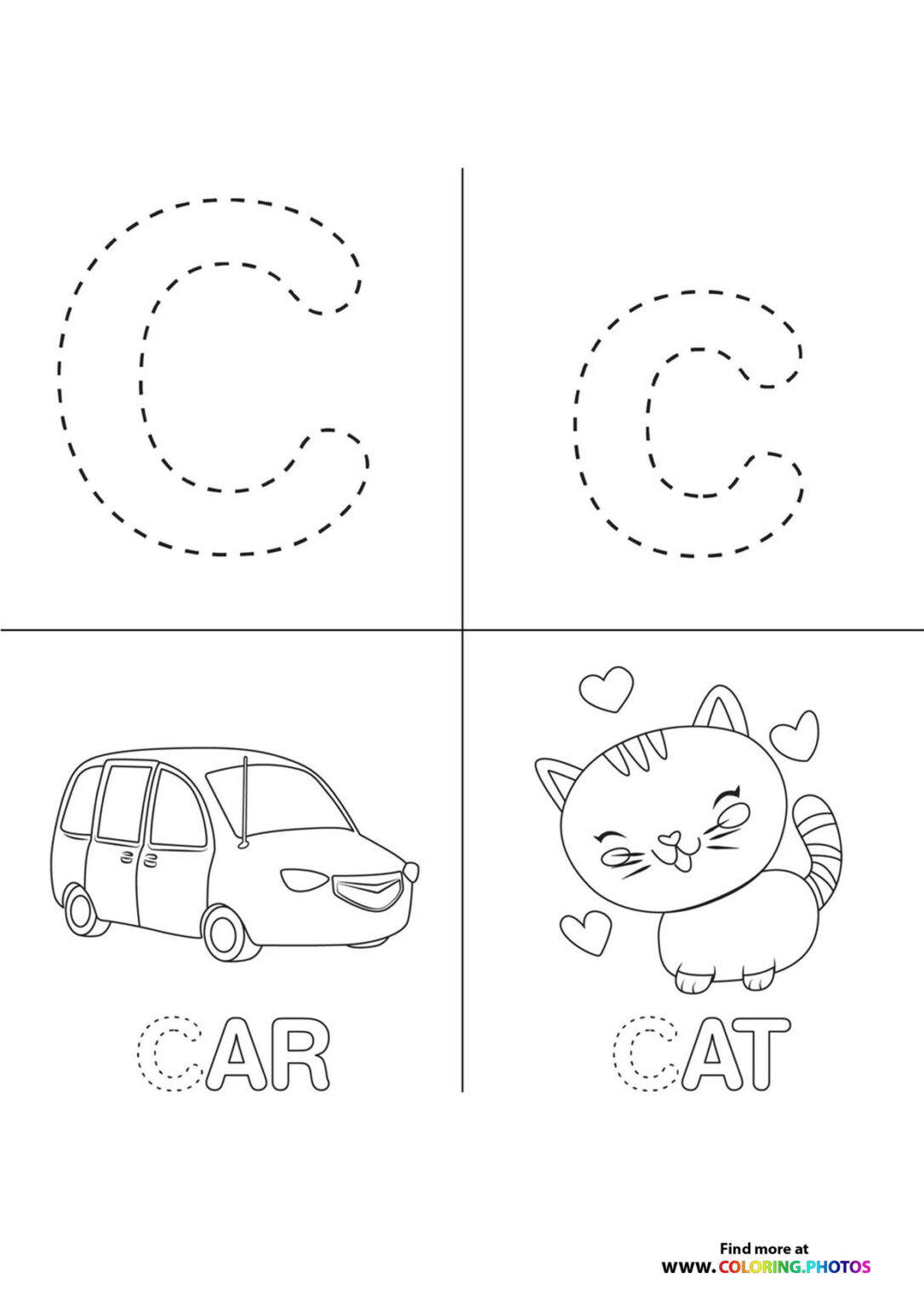 Cocomelon ABC coloring pages - Coloring Pages for kids