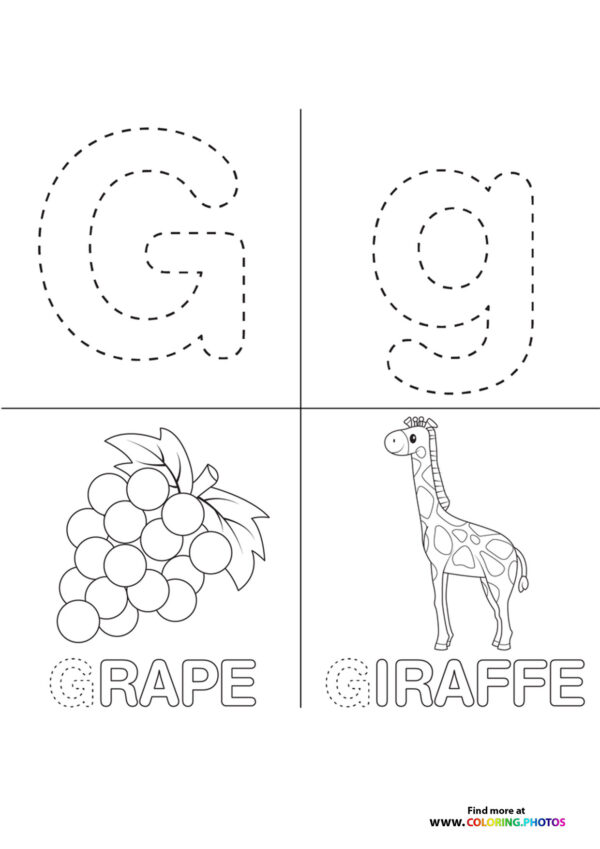 Letter A: Apple & Ant page 6