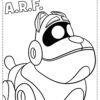 A.R.F coloring page