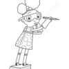 Ada Twist Scientist coloring page