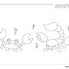 Adopt me Scorpion coloring page
