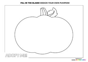 Adopt me Roblox! Pumpkin design