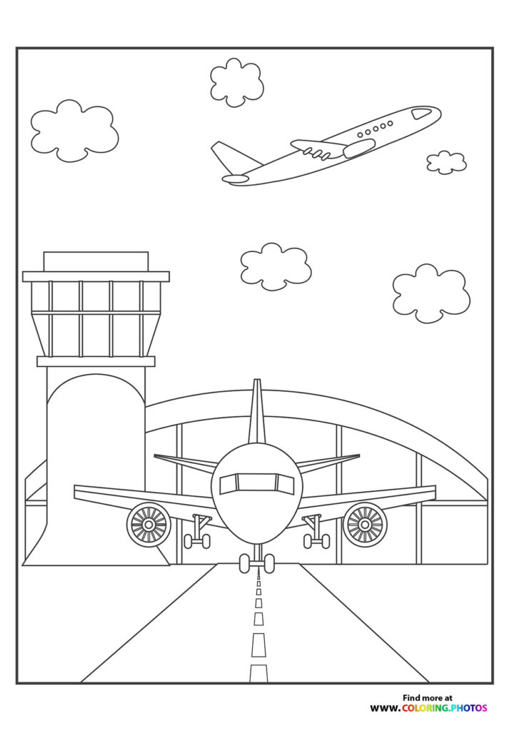 Planes - Coloring Pages for kids | 100% free and easy print or download