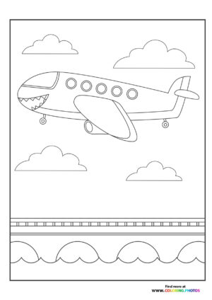Airplane with teeth