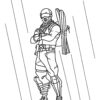 Alpine Ace - Fortnite coloring page