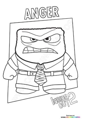 Free Inside Out 2 Coloring Pages - Coloring Pages for kids