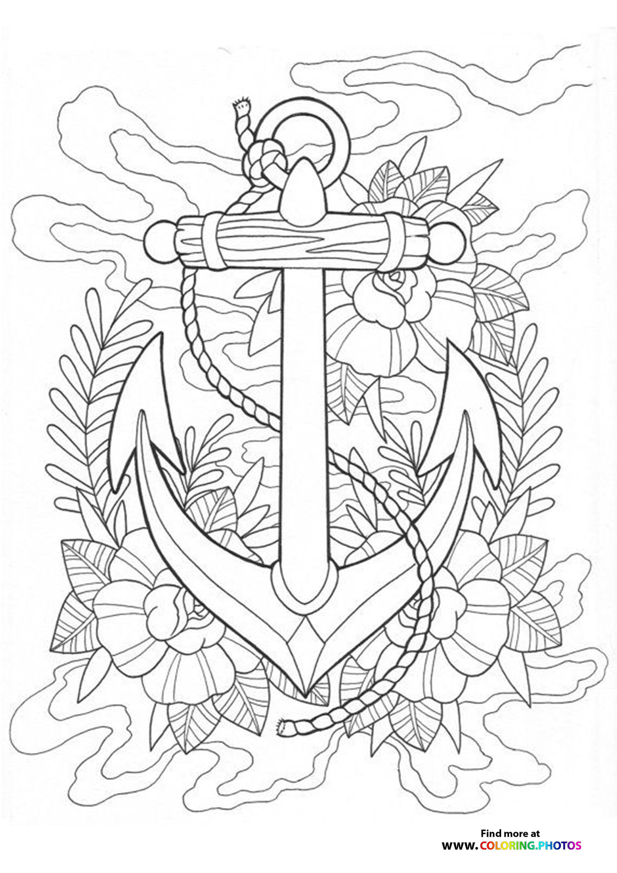 Tattoo Coloring Pages For Kids Tattoo Coloring Pages For Kids