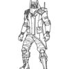 Archetype - Fortnite coloring page