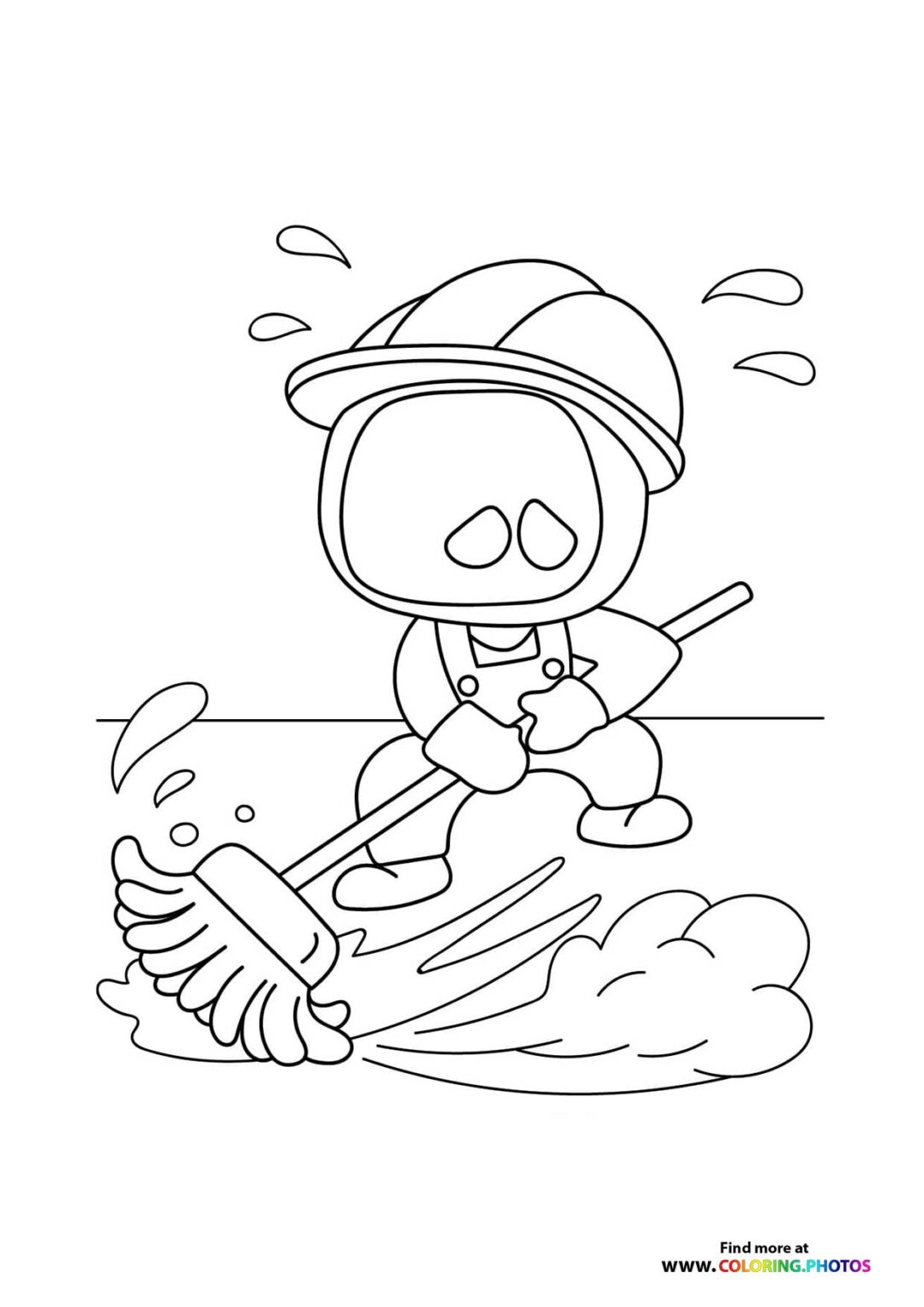 Astro Bot - Coloring Pages for kids