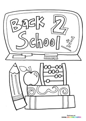 Back to school doodle