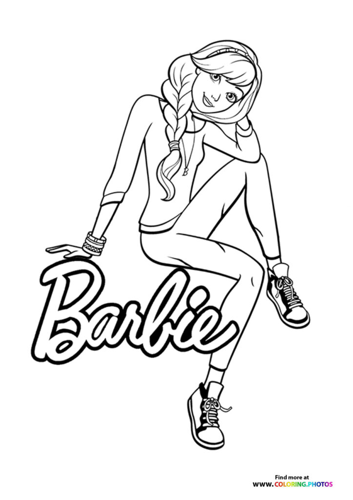 Barbie - Coloring Pages for kids | 100% free print or download