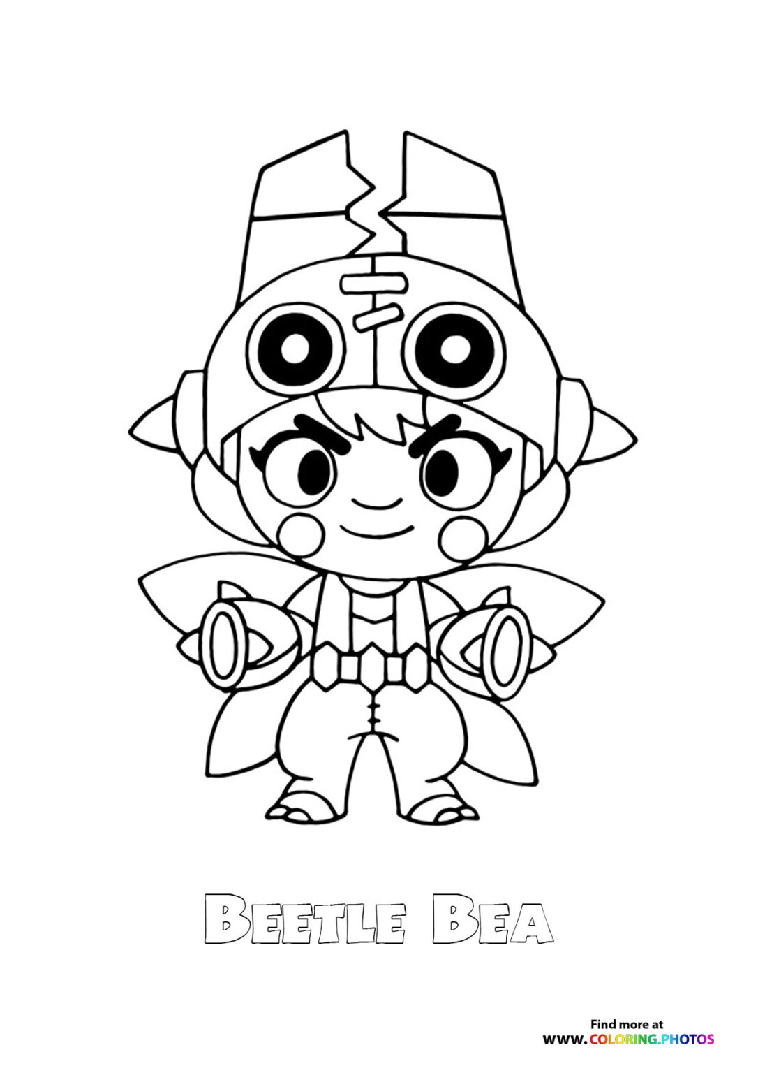 Brawl Stars - Coloring Pages for kids | 100% free print or download