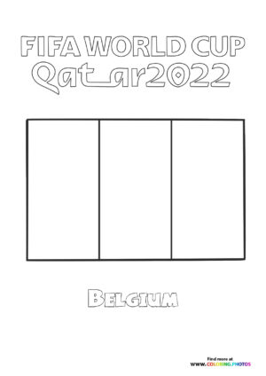 Belgium World Cup flag