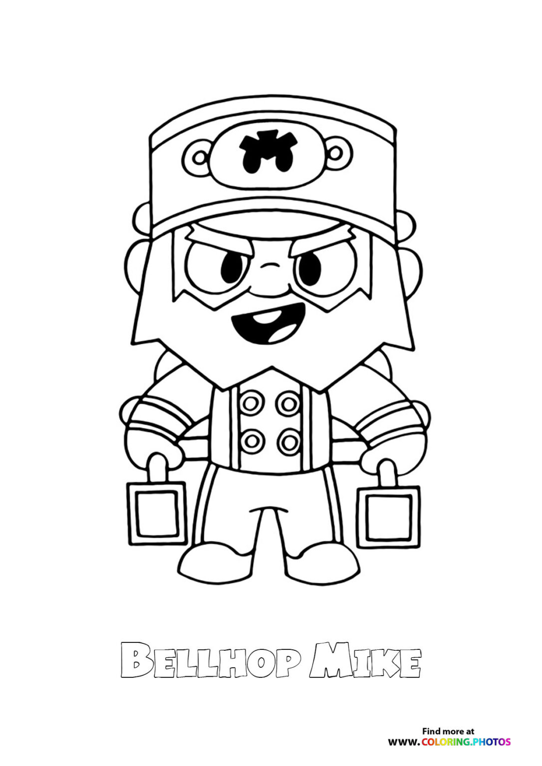 Brawl Stars - Coloring Pages for kids | 100% free print or download
