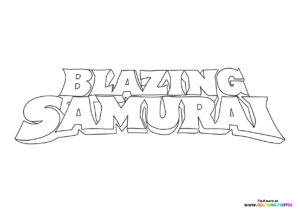 Blazing Samurai logo