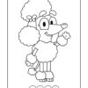 Bluey Coco coloring page