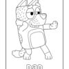 Bluey - Coloring Pages for kids