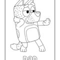 Bluey - Coloring Pages for kids