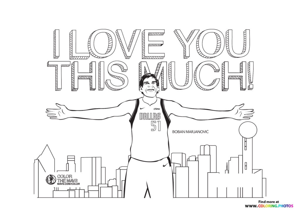 NBA basketball - Coloring Pages for kids | 100% free print or download