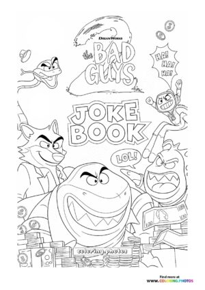 Book cover from The Bad Guys 2