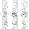 Kid E Cats printable braclets coloring page