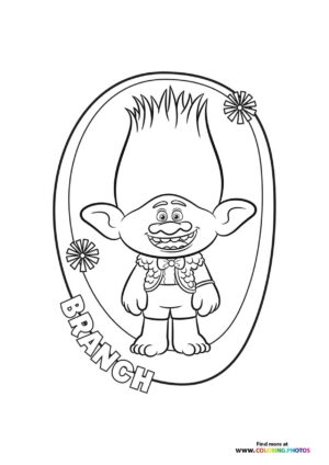 Trolls 3 - Band together - Coloring Pages for kids | Free printable sheets