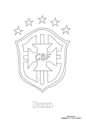 Brazil team logo Copa America 2024