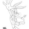 Bugs Bunny coloring page