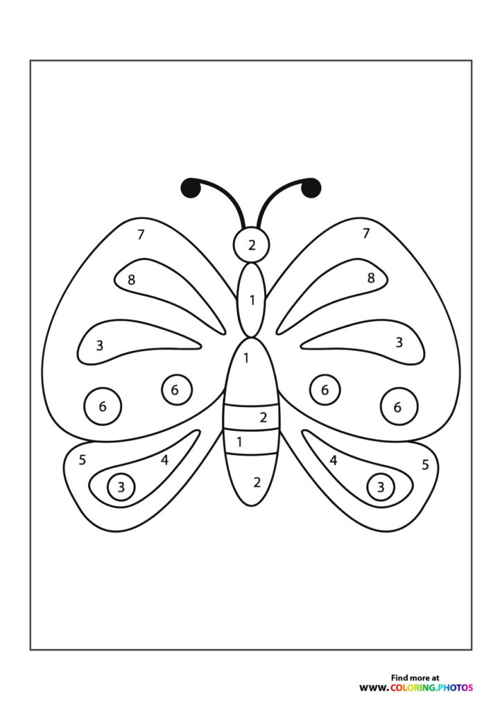 Butterflys - Coloring Pages for kids | Free and easy print or download