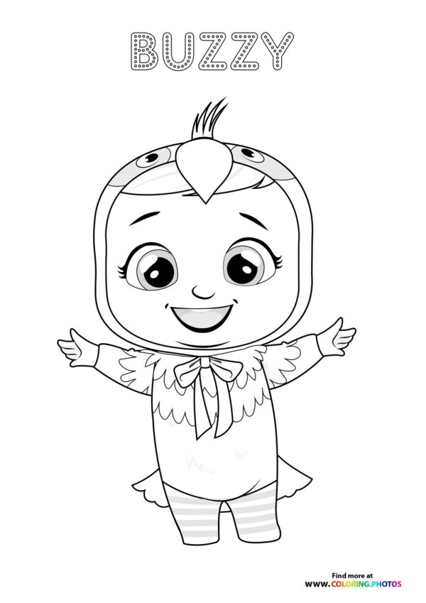 Buzzy - Cry Babies coloring page