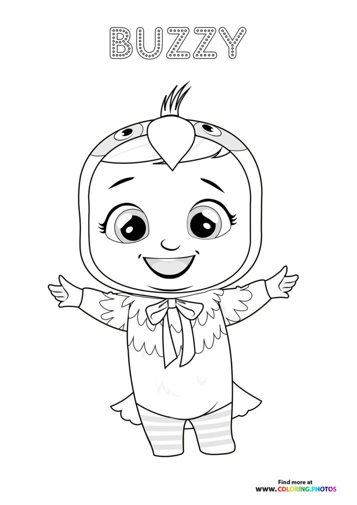 Cry Babies - Coloring Pages for kids | Free and easy print or download