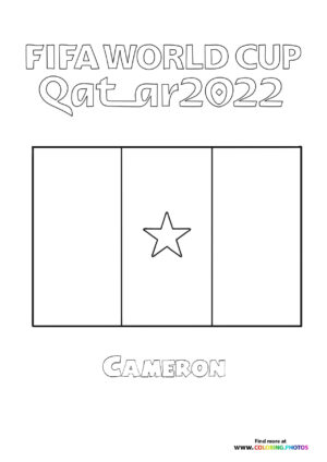 Cameron World Cup flag