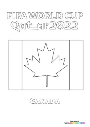 Canada World Cup flag