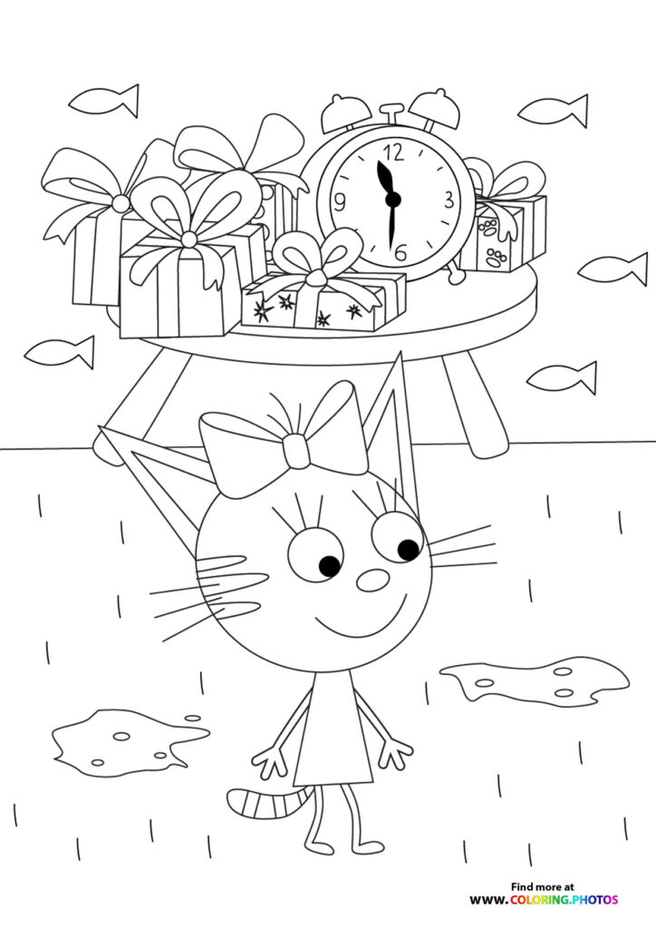 Kid-E-Cats - Coloring Pages for kids | Free and easy print or download