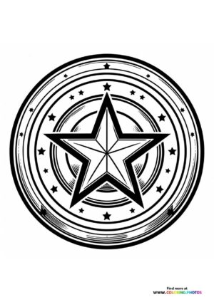 Captain America shield