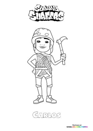 Carlos from Subway Surfers