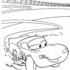Lightning McQueen's racing