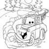 Mater riding in the woods
