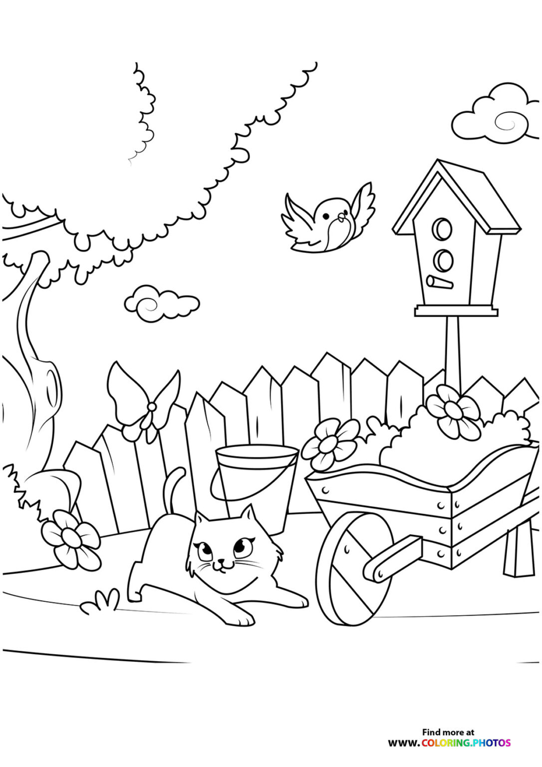 Spring - Coloring Pages for kids | Free and easy print or download