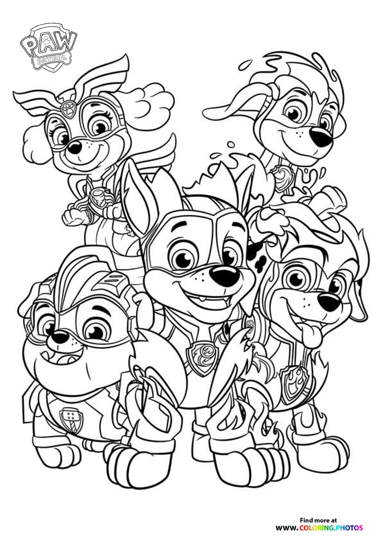 Paw Patrol Character Printables
