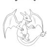 Charizard - Pokemon coloring page