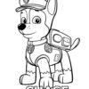 Chase coloring page