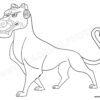 Chiapa Battle cat coloring page