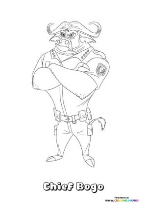 Chief Bogo from Zootopia 2