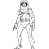 Chomp Sr - Fortnite coloring page