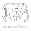 Cincinnati Bengals coloring page