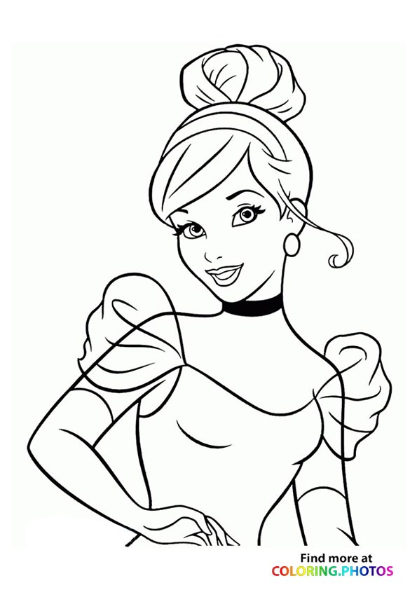 Princess Cinderella | Princess drawings, Princess cartoon, Disney princess  drawings
