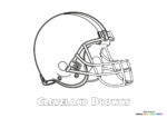 Cleveland Browns NFL logo - Coloring Pages for kids