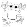 Crab dot the dots worksheet