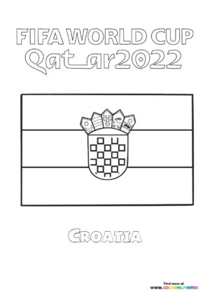 Croatia World Cup flag